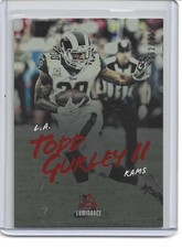 2018 Panini Luminance Orange Todd Gurley II 162/225 #72