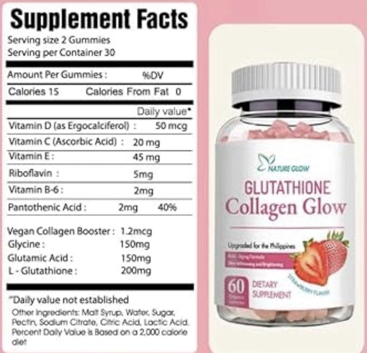 kirkland glutathione collagen gummies Glow for Women & men Glutathione Collagen Glow Gumm kirkland glutathione collagen gummies Glutathione