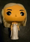 NO BOX used Funko Pop Game Of Thrones Daenerys Targaryen #24 White Dress Figure