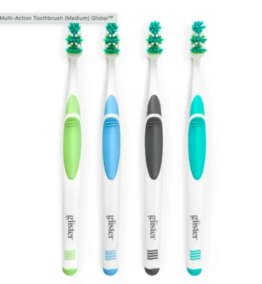 Amway Glister™ Toothbrushes x 4 (New)