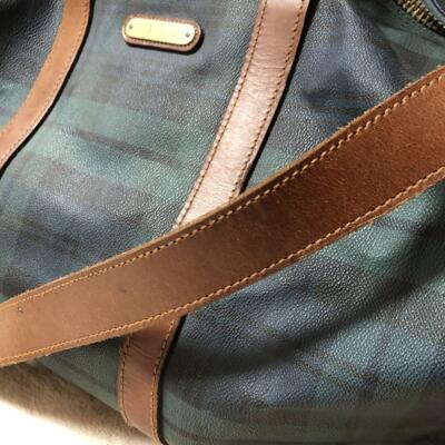 Polo Ralph Lauren Boston Bag Handbag Check 2Way z706 | eBay