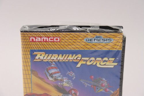 Burning Force Sega Genesis 1989 Namco Game Brand New Shrink Falling Off - Picture 2 of 11