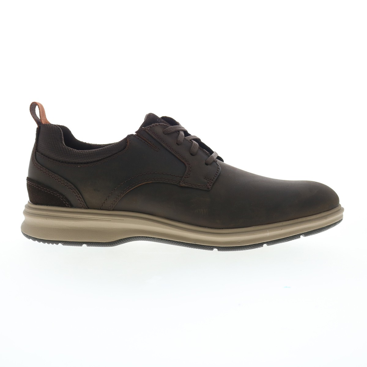 Rockport Total Motion City Plain Toe Mens Brown Oxfords