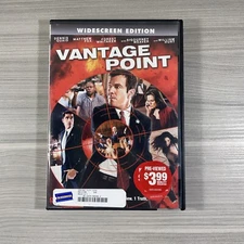  Vantage Point  DVD 2008 WIDESCREEN EDITION VANTIGE Dennis Quaid MOVIE