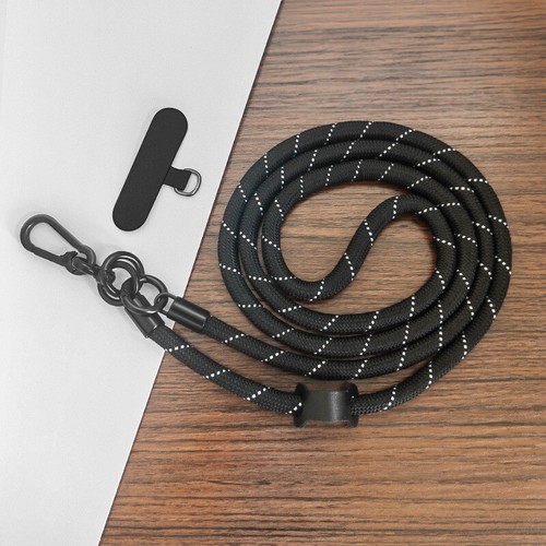 Adjustable Phone Lanyard Crossbody Universal 120CM Hanging Neck Strap W/Patch AU - Picture 17 of 17