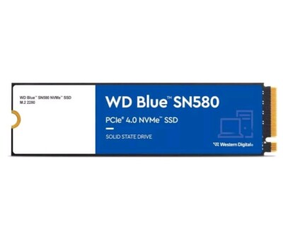 Western Digital 1TB WD Blue SN580 NVMe Internal Solid State Drive SSD 