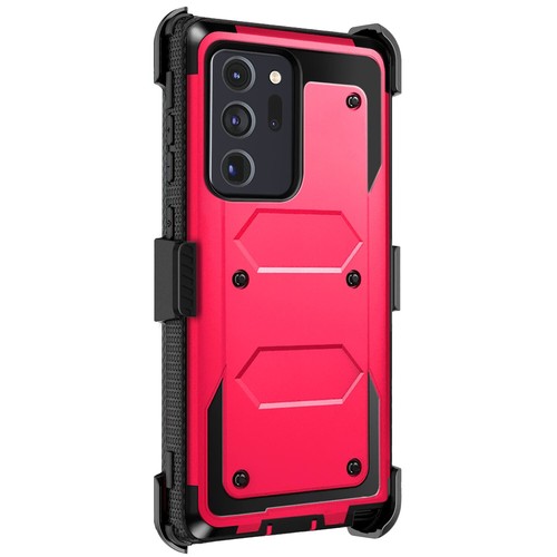 Funda híbrida con clip para cinturón accesorio para Samsung Galaxy Note20 Ultra 5G - Imagen 36 de 97