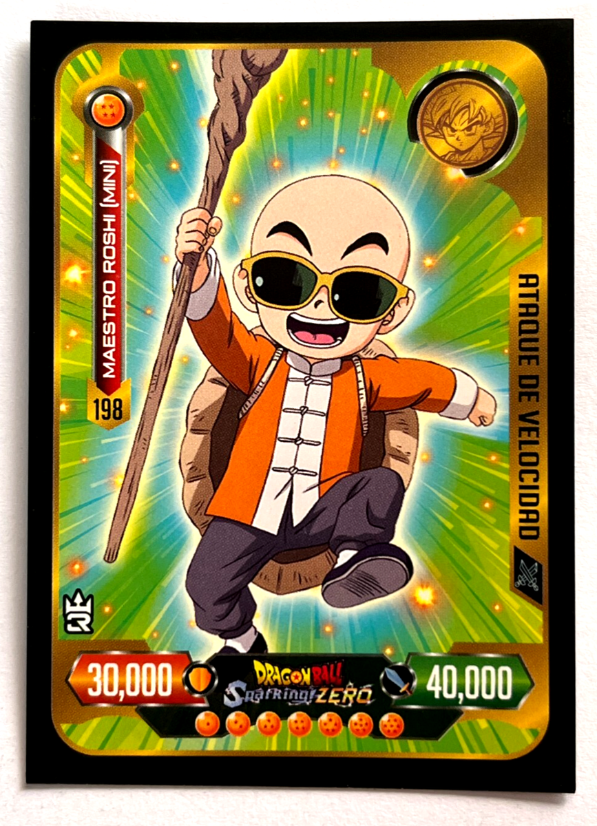2025 DRAGON BALL Sparking Zero 3R TCG Card #198 MR. ROSHI DAIMA