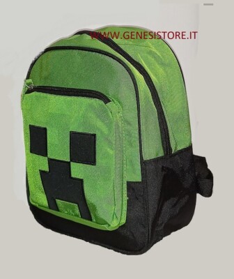 MINI ZAINO MINECRAFT SCUOLA E TEMPO LIBERO -organizzato