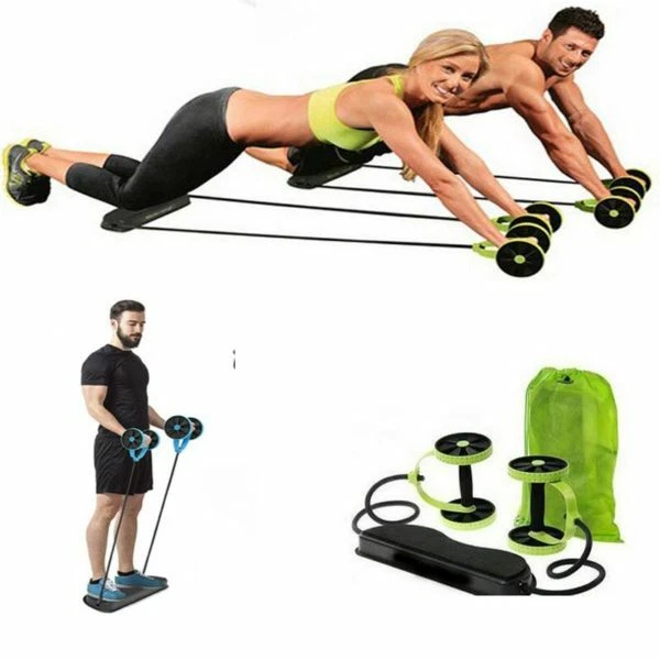 Mens Womens Fitness Revoflex Xtreme Abdominal ABS Powerful Trainer Workout Kit