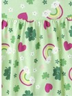 The Children’s Place Girls Green Shamrock Doodles Dress Size Large (10-12) NWT — photo 4
