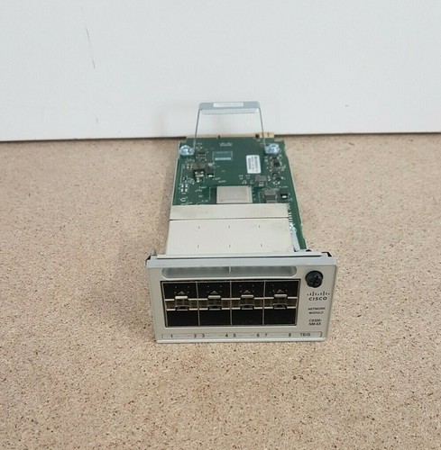 Cisco C9300-NM-8X - 10GB SFP Erweiterungsmodul C9300 - 第 1/1 張圖片