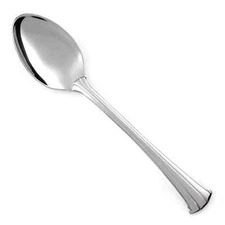 Gorham TRILOGY Stainless 18/8 Design Studios Glossy - Solid Serving Spoon 8 5/8"