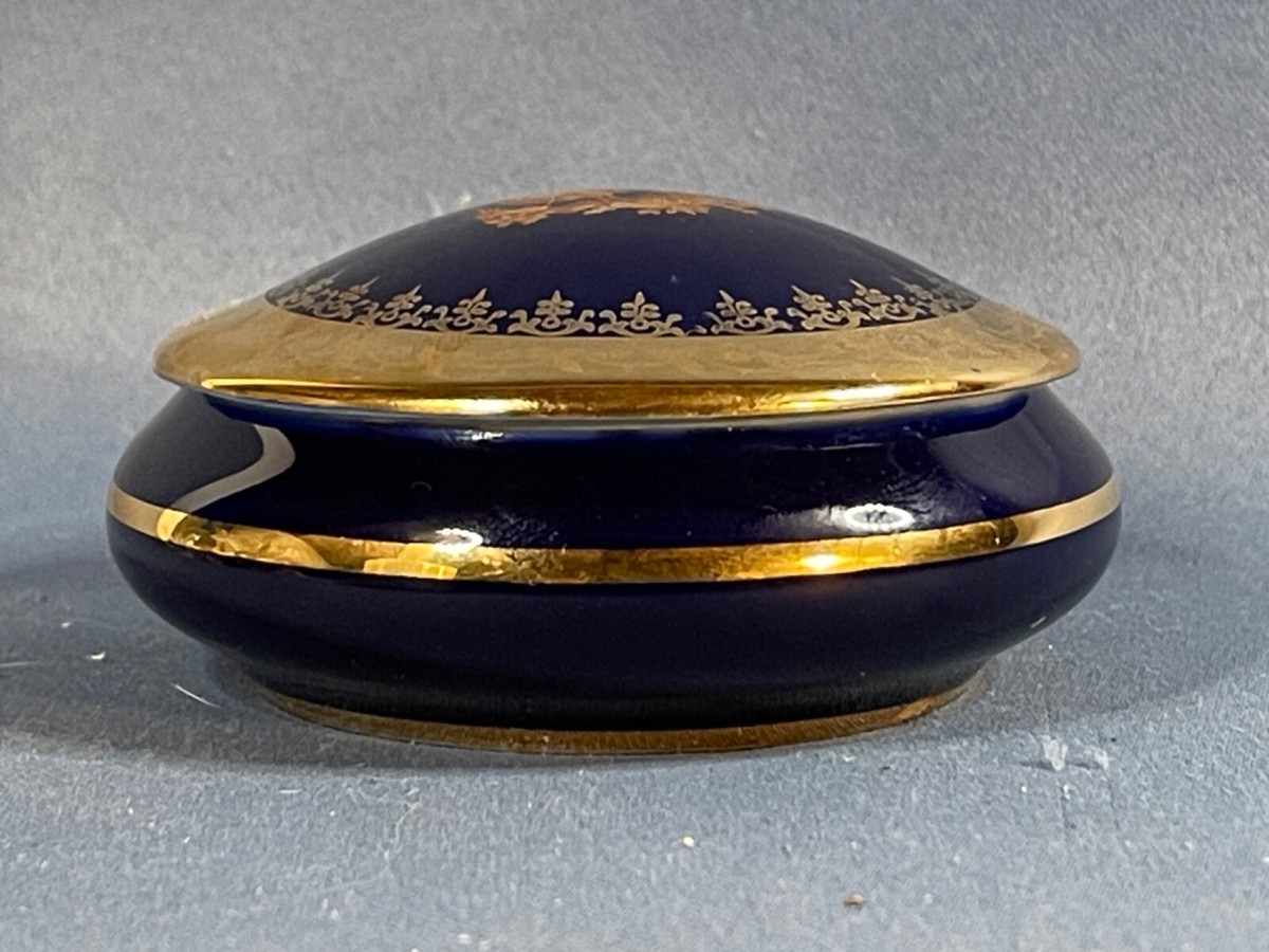 LIMOGES FRANCE 貝型小物入れ REAL GOLD 元箱なし LIMOGES FRANCE 貝型小物入れ REAL GOLD 元箱なし