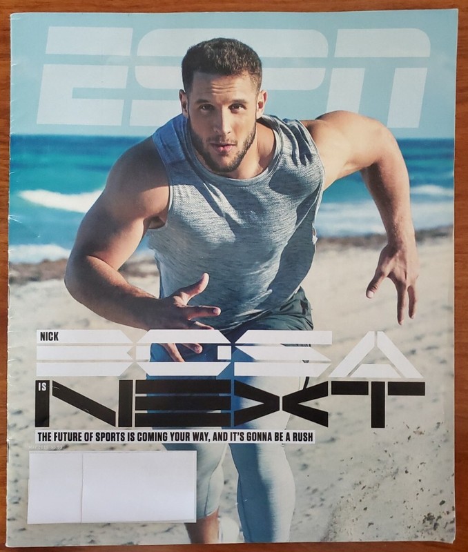 NICK BOSA ESPN MAGAZINE MAY 2019 -  SAN FRANCISCO 49ers + KYLER MURRAY, ZION