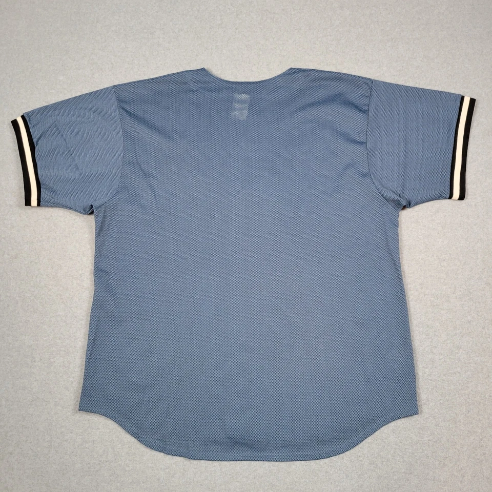 Vintage Baltimore Orioles Jersey Men XL Blue Majestic 90s Made in USA MLB Script - Image 2 of 4