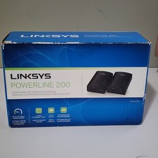 Linksys Powerline 200 3-Port Wired Network Expansion Kit PLEK400-NP LNC