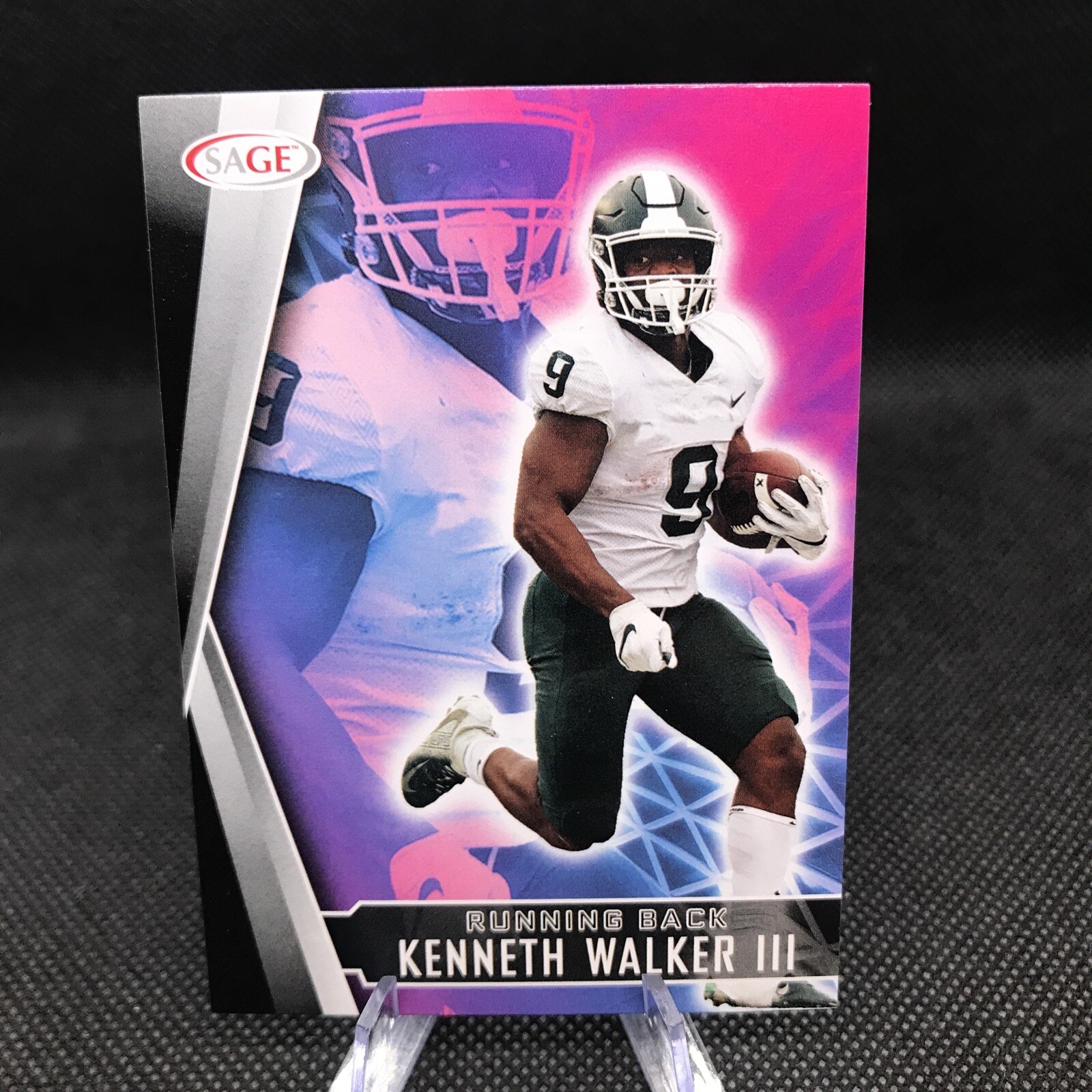 2022 Sage Kenneth Walker III RC! #32 Seattle Seahawks/ Michigan State Spartans