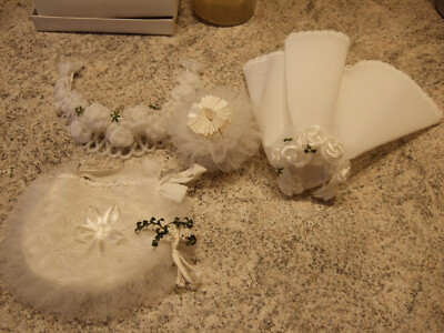 Blumenkranz  Haarkranz Blüten-Kränzchen Hochzeit Blumenkind Kommunion