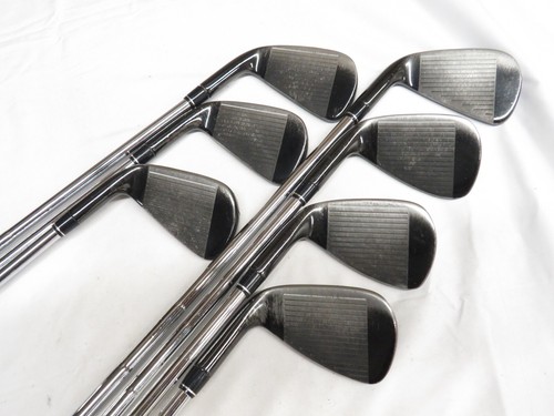 Used TaylorMade P-790 Black Iron Set 4-PW N.S. Pro Stiff Flex Steel Shafts - Picture 8 of 8