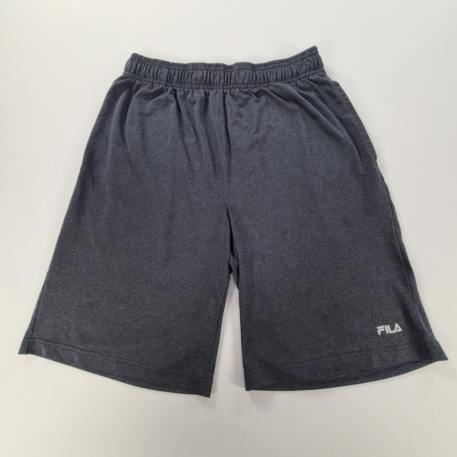 Pantaloncini Fila Adulto Grigio Medio Allenamento Atletico Allenamento Outdoor Casual Uomo