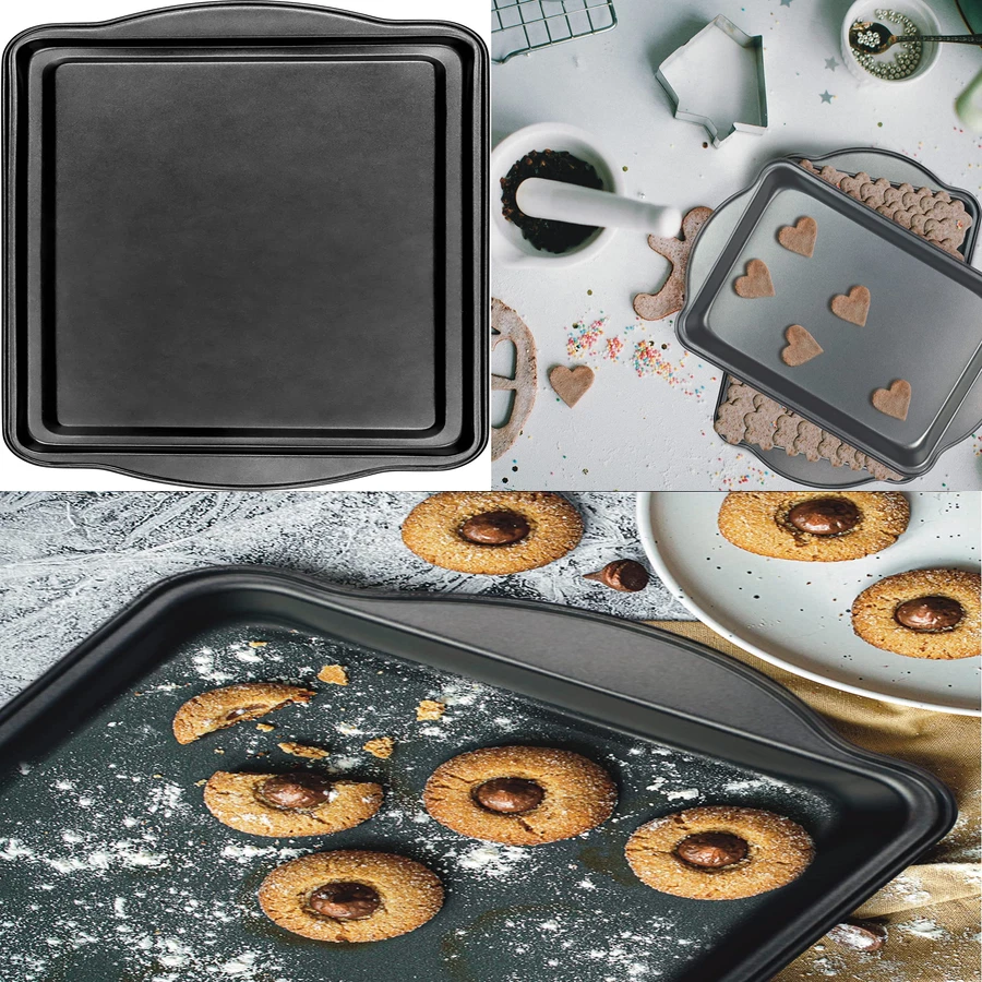 Non-Stick Baking Sheet ,15 X 10 Inch, Jelly Roll Pan and Cookie Pack of 1