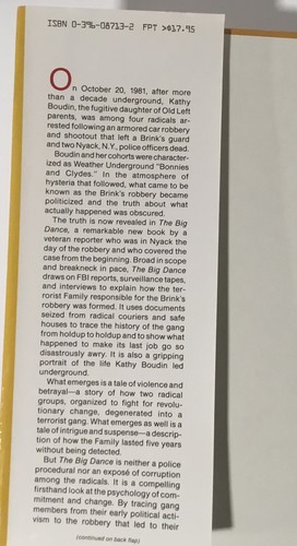 The Big Dance John Castellucci Signed, 1st Edition 1986 The Brink’s Robbery - Picture 4 of 11