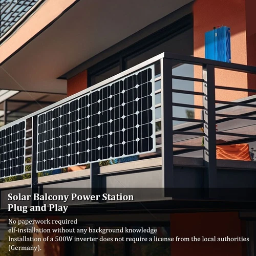 DE 500W Grid Tie micro Inverter DC16V-28V to AC230V MPPT Pure Sine Wave for 12V - Bild 8 von 11