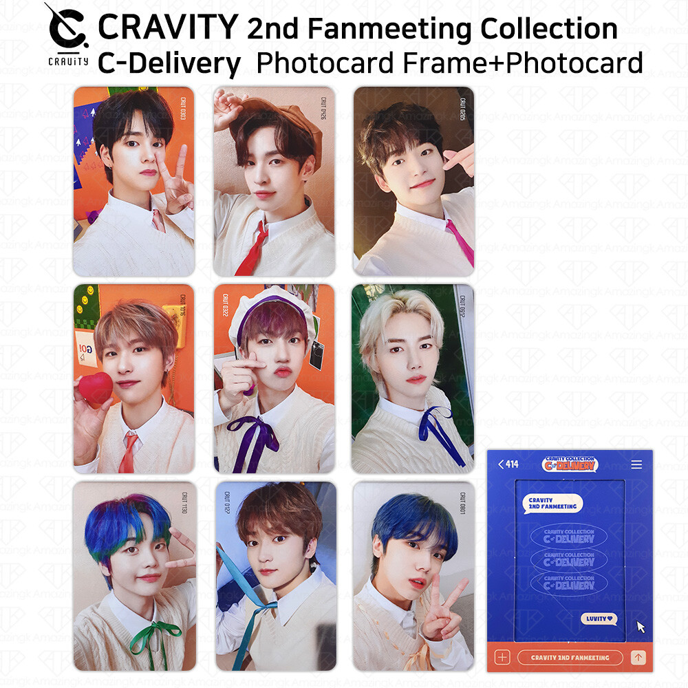 Cravity 2nd Fanmeeting Collection C-Delivery Photocard Frame