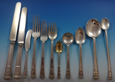 San Lorenzo by Tiffany and Co Sterling Silver Flatware 12 Set