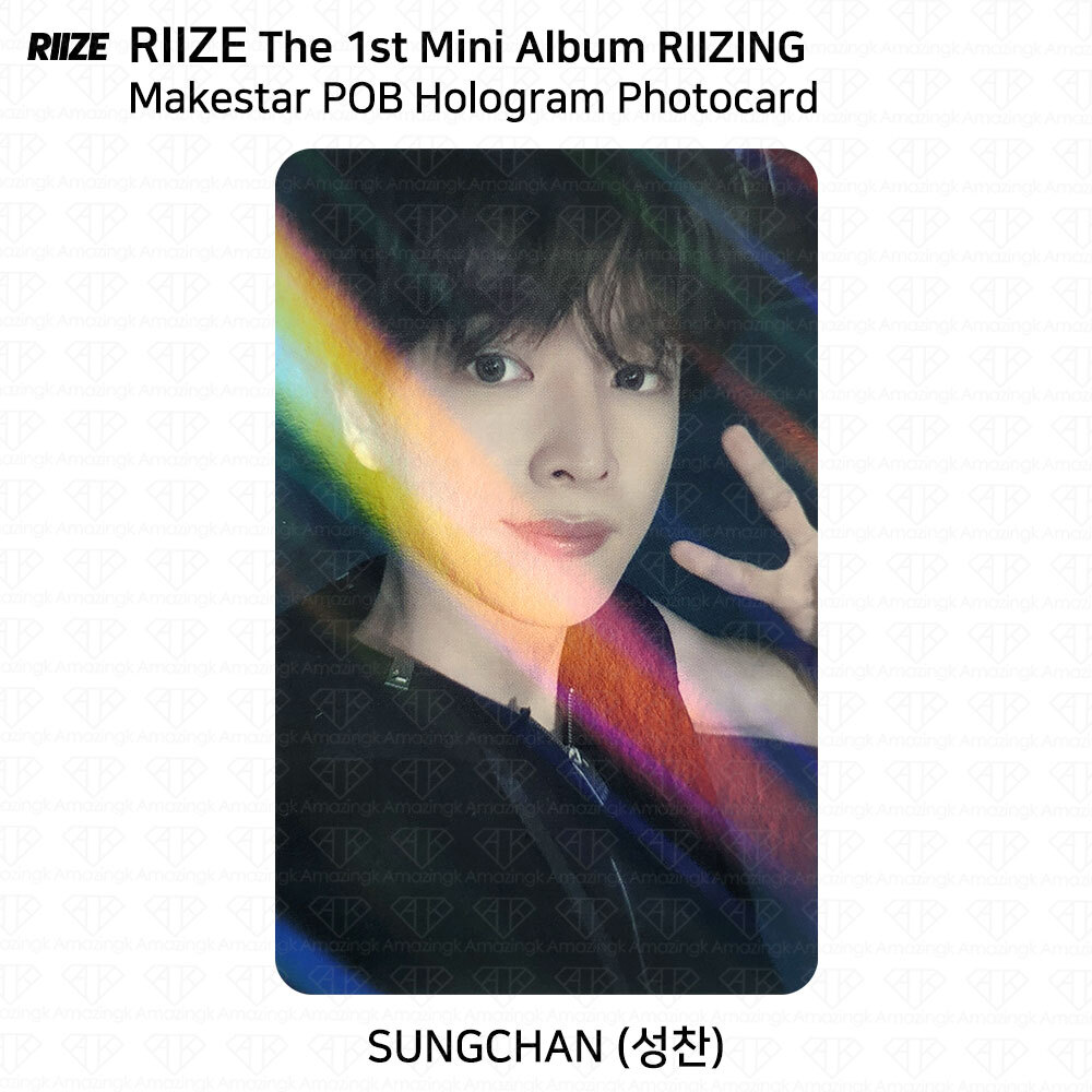 RIIZE The 1st Mini Album RIIZING POB Photocard Soundwave RIIZE The 1st Mini Album RIIZING POB Photocard Soundwave