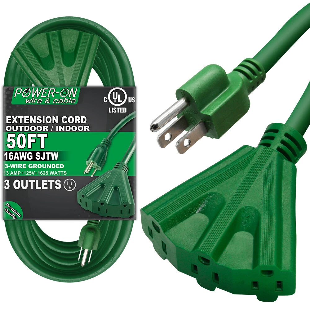 Extension cord 2024 with multiple outlets