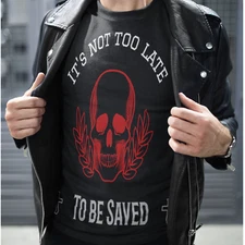 Next Level Men's Tri Blend T-Shirt "It's Not Too Late"