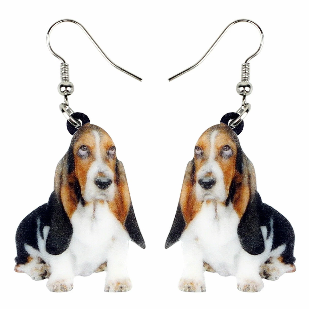 Basset hot sale hound earrings
