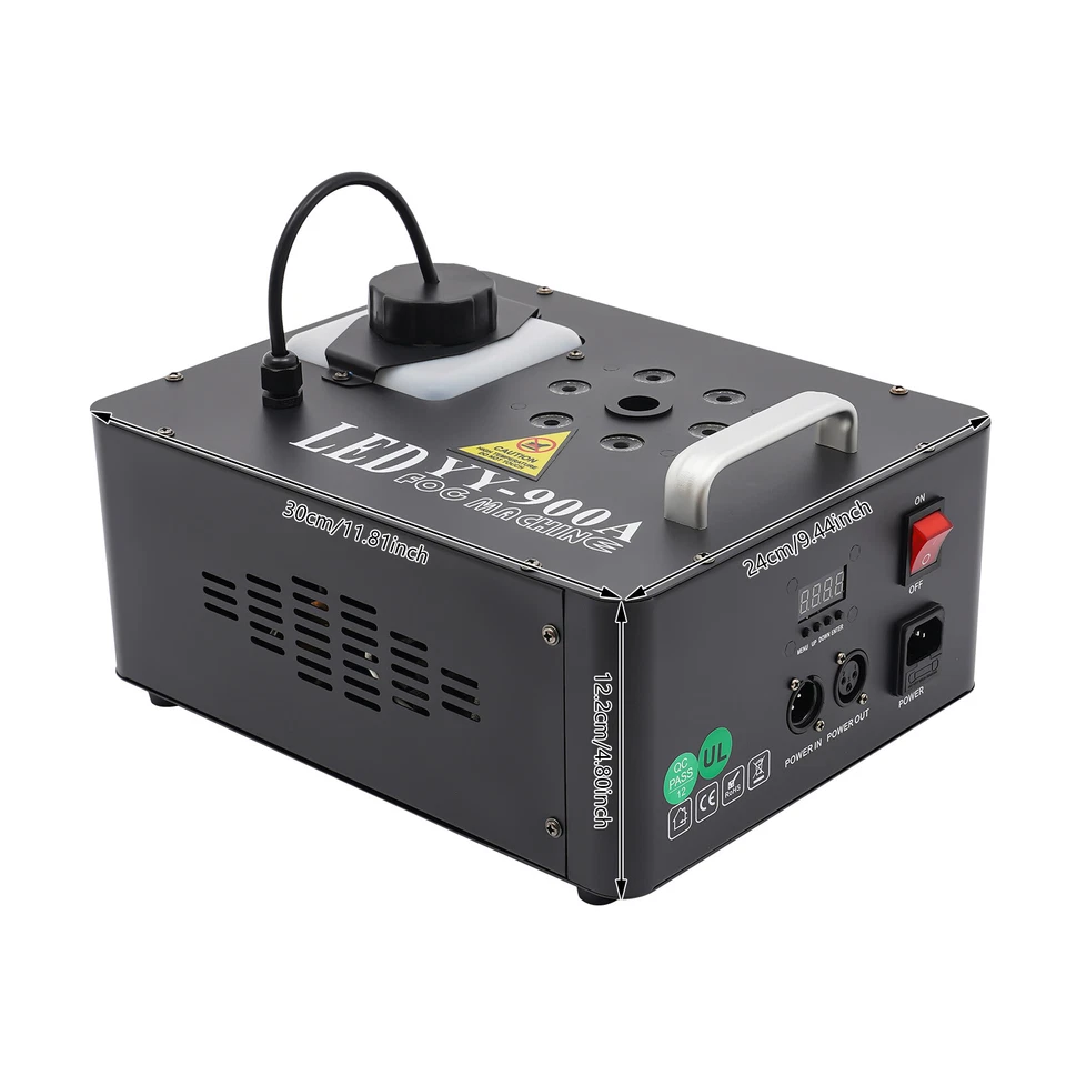 6 LED DJ Geyser Humo Niebla Máquina Pyro Etapa Vertical Upspray Negger DMX RGB Foto 2 de 4