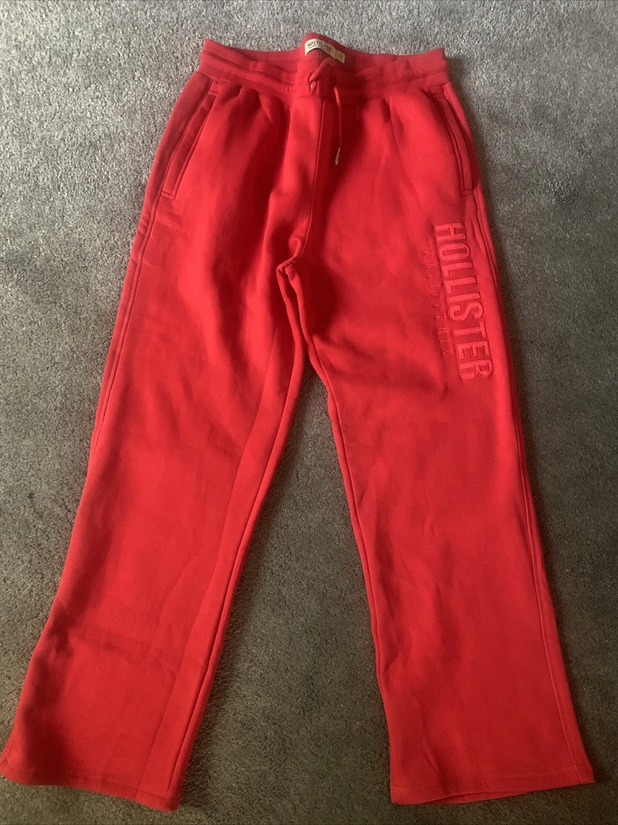 Hollister Women Res Sweatpants XXL Red