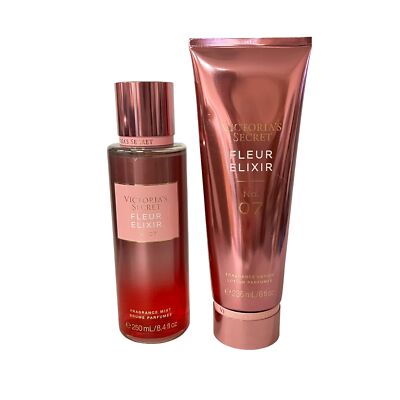 Victoria's Secret Fleur Elixir No. 7 Mist and Lotion Set | eBay