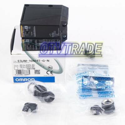 New Omron Photoelectric Switch E3JM-10M4T-G-N E3JM-10L-G-N