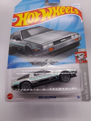 2024 HOT WHEELS CASE N MAINLINE 'DMC DELOREN REGULAR TREASURE HUNT RTH - NEW 