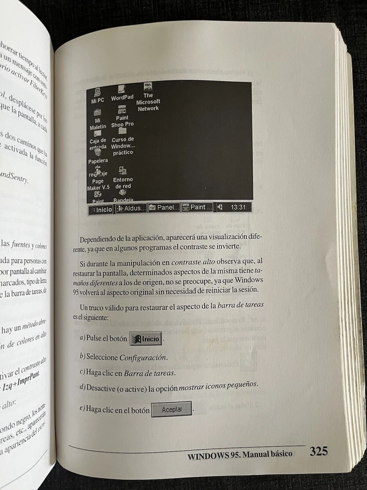 WINDOWS 95. MANUAL BÁSICO. INFORBOOK'S. JAIME RODRÍGUEZ. TDK633 Tapa Blanda - Imagen 4 de 4