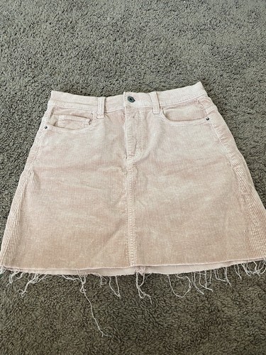SNEAK PEEK CORDUROY MINI SKIRT DUSTY 