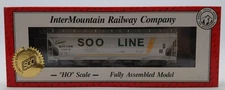 InterMountain 1075C HO Soo Line ACF 3-Bay 4650 Covered Hopper #74012 MT/Box