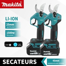 Makita-Style Brushless Cordless Pruning Shears – No Battery Included