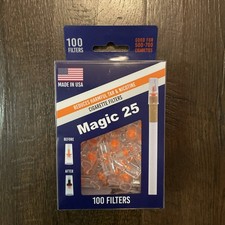MAGIC 25 100 Filters Value 1 Pack 100 Disposable Cigarette Filters