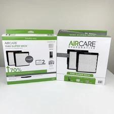 Lot of 2 AirCare 1040 Super Wick Evaporative Humidifier Wick 2 pk NEW (4 TOTAL)