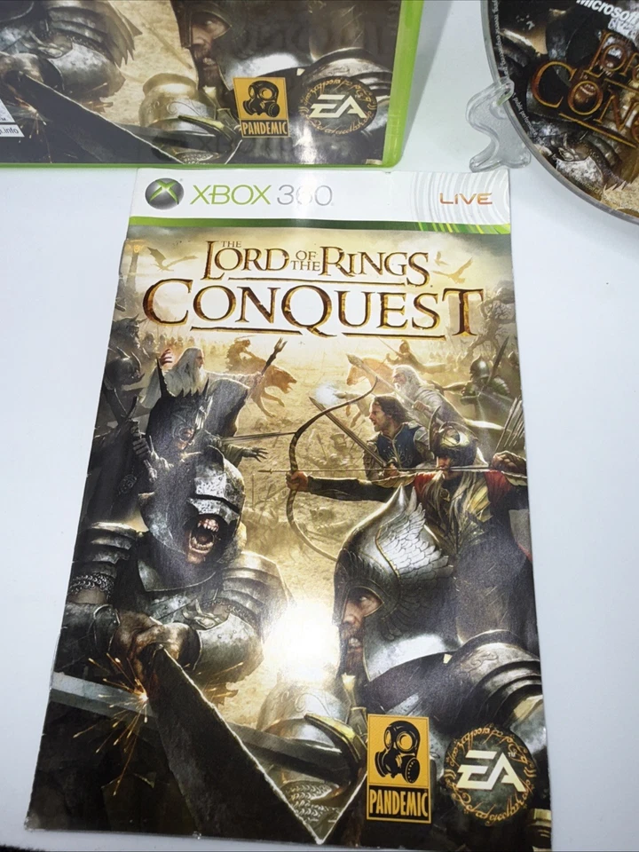 The Lord of the Rings Conquest - Microsoft Xbox 360 Game PAL With Manual - Image 3 of 4