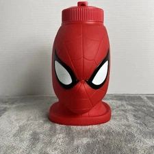 Vintage Y2K Universal Studios Marvel Spider-Man Souvenir Drink Water Bottle 9"
