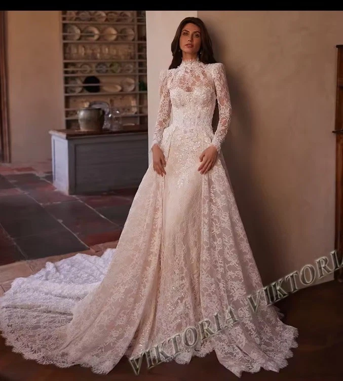 Long Sleeve Ball Gowns Wedding Dresses for sale | eBay