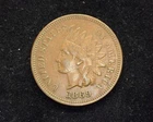 HS&C: 1869 Indian Head Penny/Cent XF - US Coin