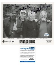 Canned Heat "Going Up the Country" Singers AUTOGRAPHS Signed 8x10 Photo X4 ACOA
